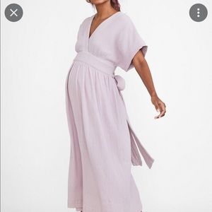 NWT Hatch Maternity Carolina Dress in Lavender, size 1/small